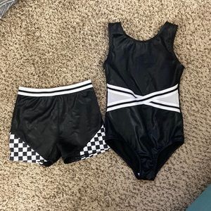 Girls gymnastics leotard